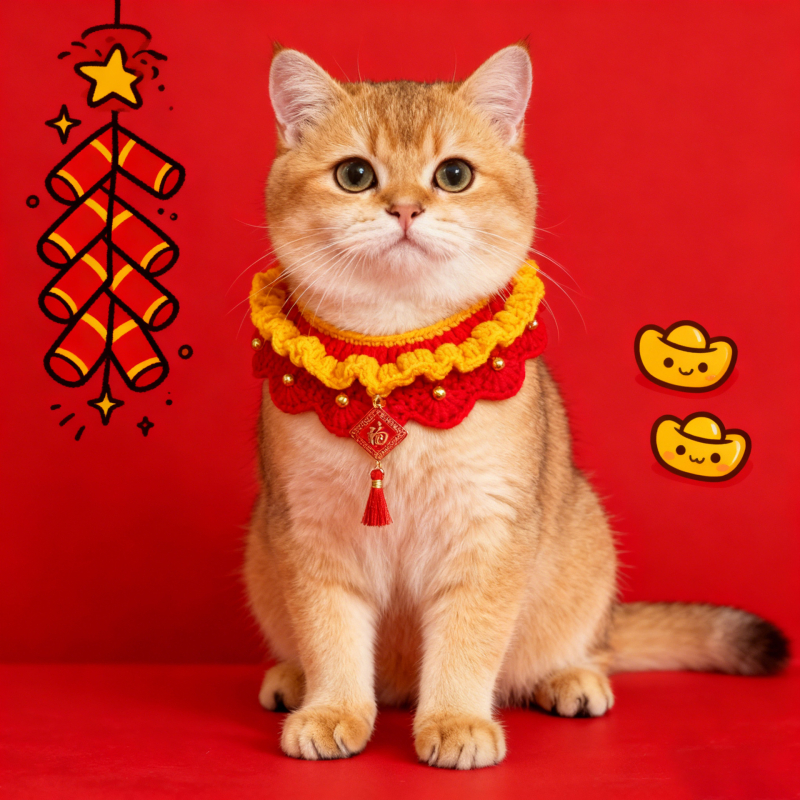 Vuneni šal s uzorkom usklađivanja boja, ručno kukano i izvezeno, zimski komad