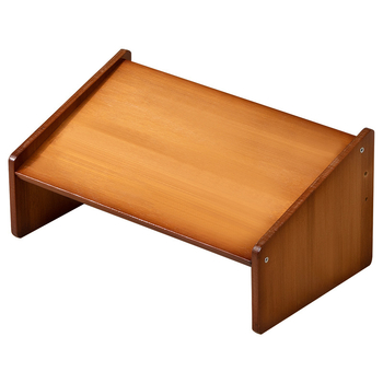 Μπαμπού υποπόδιο γραφείου, μοντέλο 2529CJJ, σύγχρονο μινιμαλιστικό στυλ, προσαρμόσιμο, πολυλειτουργικό