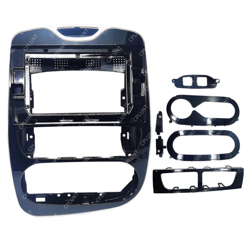 Okvir za navigaciju automobila Renault Clio i Koleos (ABS+PC, 2013–2018, 1 kg)