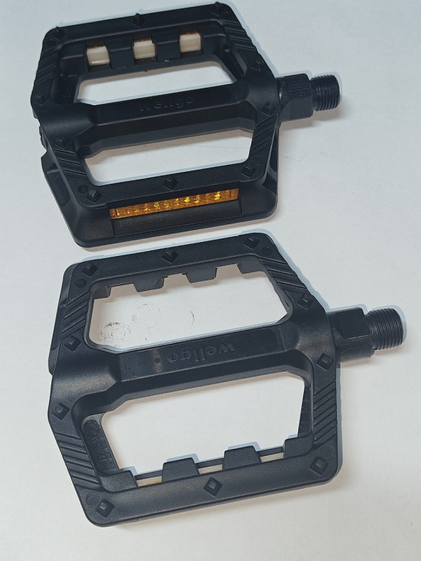 Pedalna ploča za bicikl s proširenom površinom pedala za bolje prianjanje i lakše vožnje (Model WILLGO B239, aluminijska legura, za sklopive/gradske/putničke bicikle i bicikle s malim kotačima)