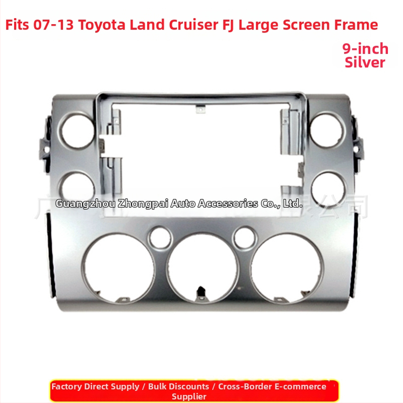 Autonavigačný DVD panel s Android rámom, ABS materiál, 12V, kompatibilný s Toyota FJ Cruiser