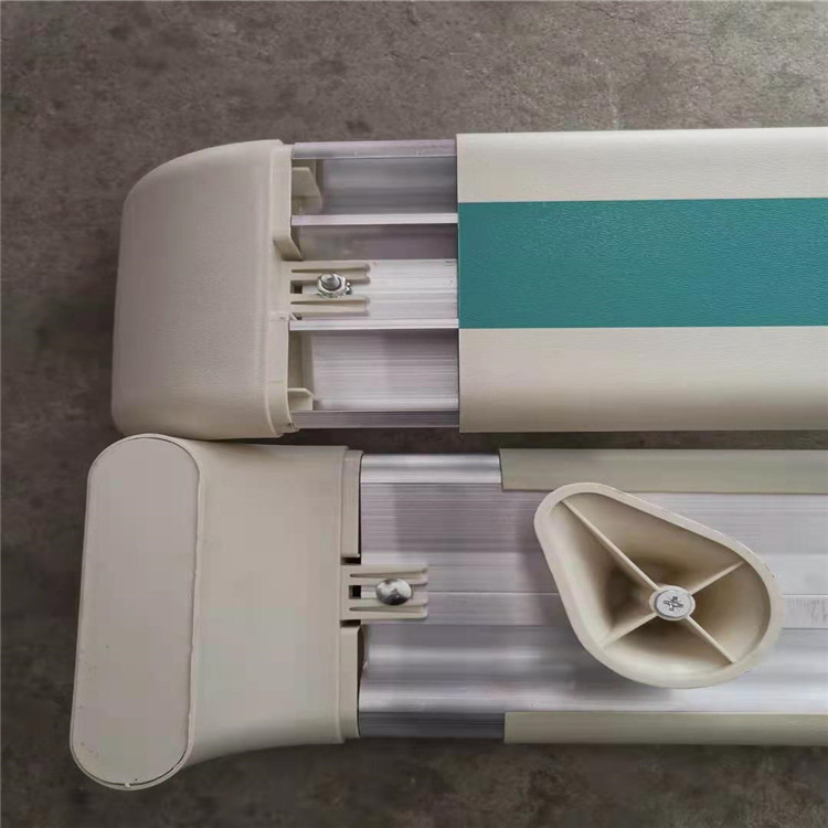 Falihoz szerelt ütéscsillapító korlátok kórházak és idősotthonok folyosóira — alumíniumötvözet, modellek 140/159/89/38, Tengwei