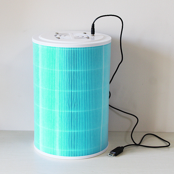 DIY Filter za automobilni pročišćivač zraka (1/2/3/2S/Pro) – Aktivni ugljen + HEPA, Niska buka <36 dB, protok zraka 51–150 m³/h, Napajanje iz utičnice, Bez instalacije, Kompozitni filtr, Namijenjeno vozilu