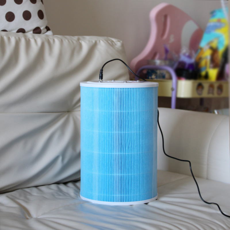 DIY Filter za automobilni pročišćivač zraka (1/2/3/2S/Pro) – Aktivni ugljen + HEPA, Niska buka <36 dB, protok zraka 51–150 m³/h, Napajanje iz utičnice, Bez instalacije, Kompozitni filtr, Namijenjeno vozilu