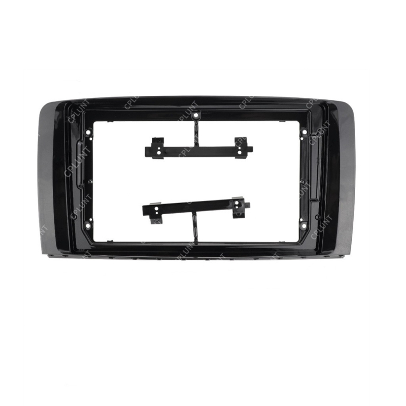 Okvirni držač za navigacijski panel Mercedes-Benz R-Class (R300/R350) • Materijal: ABS+PC • Težina: 1 kg • Kompatibilno: R-Class R300/R350 • Godine: 2006–2014