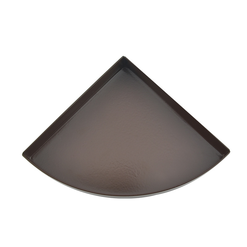 Stolni geometrijski panel za pohranu od metala, nepravilnog oblika, materijal 430, elektroplatirani završni sloj, tiskano logo, mogućnost prilagodbe obrade
