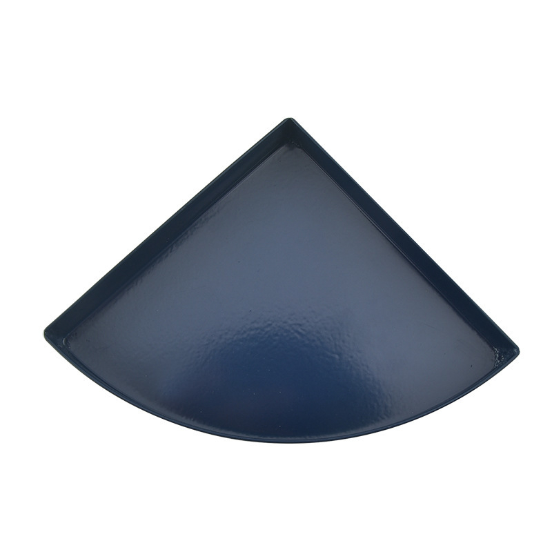 Stolni geometrijski panel za pohranu od metala, nepravilnog oblika, materijal 430, elektroplatirani završni sloj, tiskano logo, mogućnost prilagodbe obrade