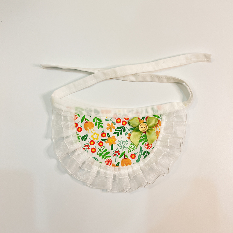 Aksesuvar za vrat ljubimaca: blok uzorak boja, poliester, univerzalna veličina, japansko-korejski stil