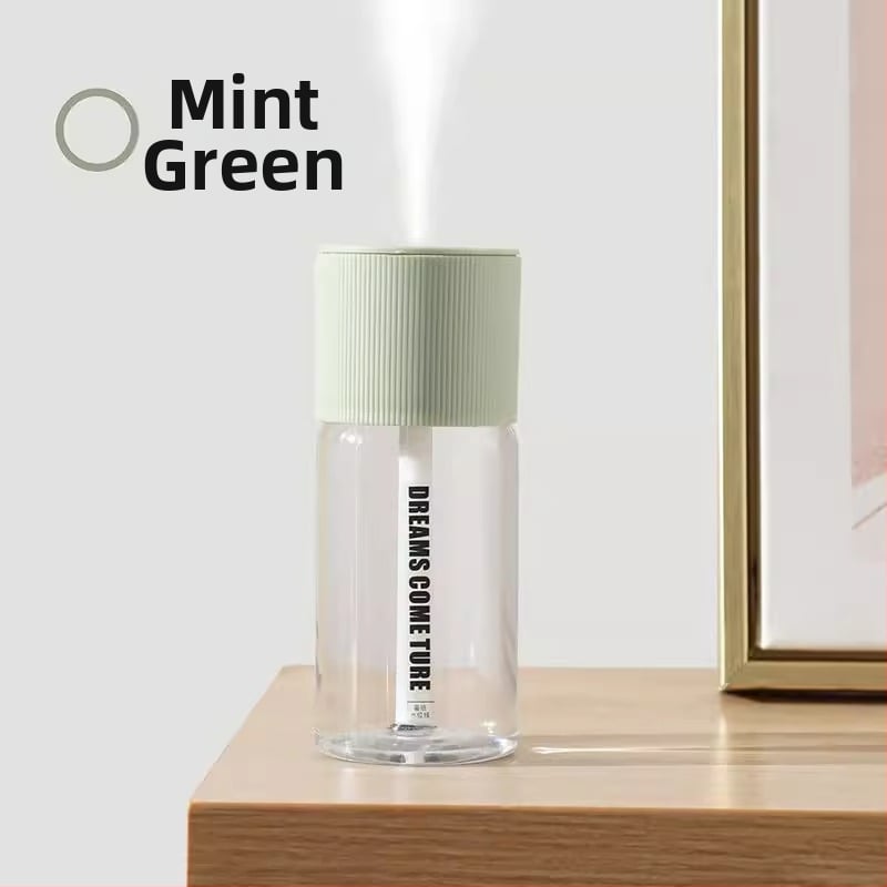 Umidificator de aer USB Mini - Ultrasonic, 3+ duze de ceață, Alimentare USB, Rezervor 0.5-1 L, Zgomot 36-45 dB