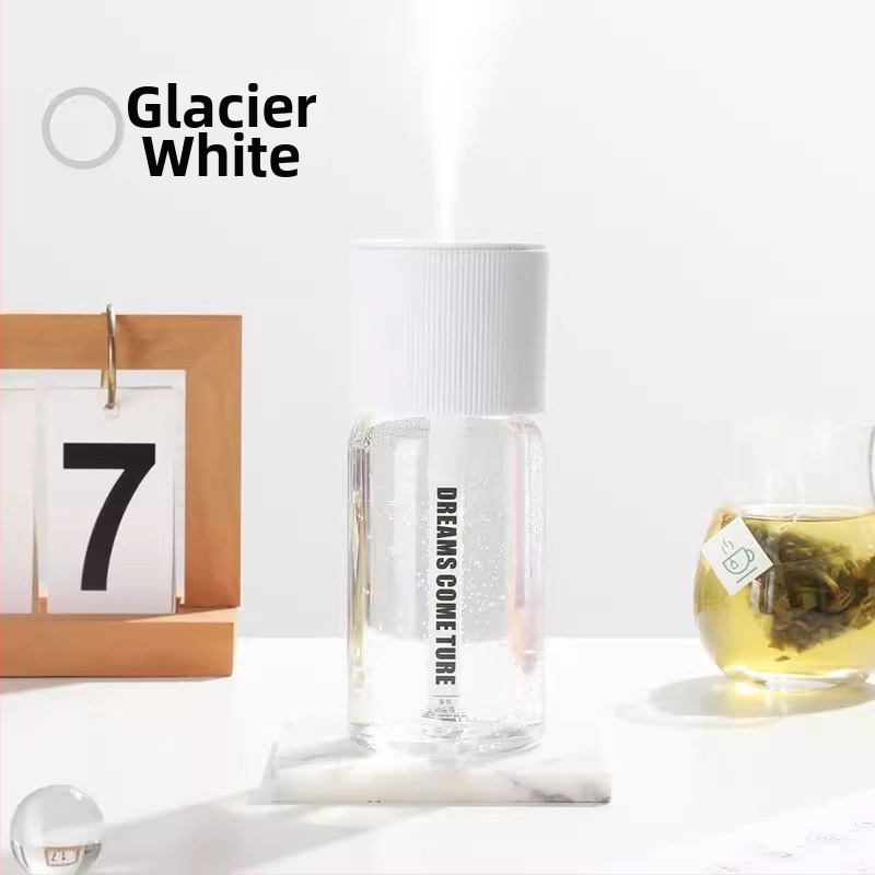 Umidificator de aer USB Mini - Ultrasonic, 3+ duze de ceață, Alimentare USB, Rezervor 0.5-1 L, Zgomot 36-45 dB