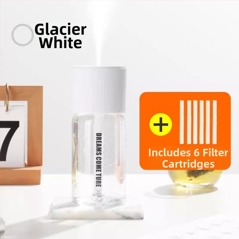 Umidificator de aer USB Mini - Ultrasonic, 3+ duze de ceață, Alimentare USB, Rezervor 0.5-1 L, Zgomot 36-45 dB