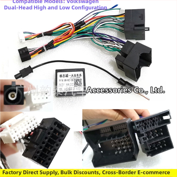 Káblový adaptér pre VW Android navigáciu 16P, VW-65, meď, 0,6 kg, úprava zvuku