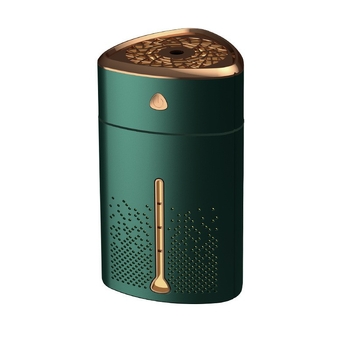 Háztartási párásító és levegőtisztító (Aromaterápia, USB-táplálás, asztali kivitel, 31–40 m², 1 ködkimenet)