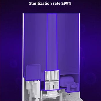 Háztartási párásító, csendes működés, 3 párásító kimenet, >10 literes víztartály, 41–60 m²-es helyiségekhez, 50 W, mechanikus üzemmód
