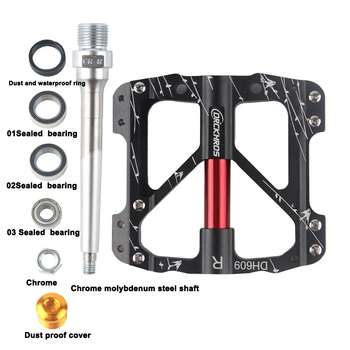 Pedał za planinski bicikl od aluminijske legure, model 609, DRCK HROS