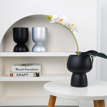 Keramički lonac za orhideje Phalaenopsis, ručna izrada, prozračan, jednostavan i svestran stil, za stolnu uporabu