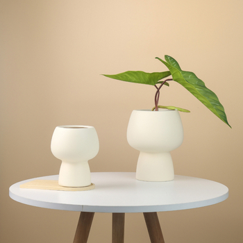 Keramički lonac za orhideje Phalaenopsis, ručna izrada, prozračan, jednostavan i svestran stil, za stolnu uporabu