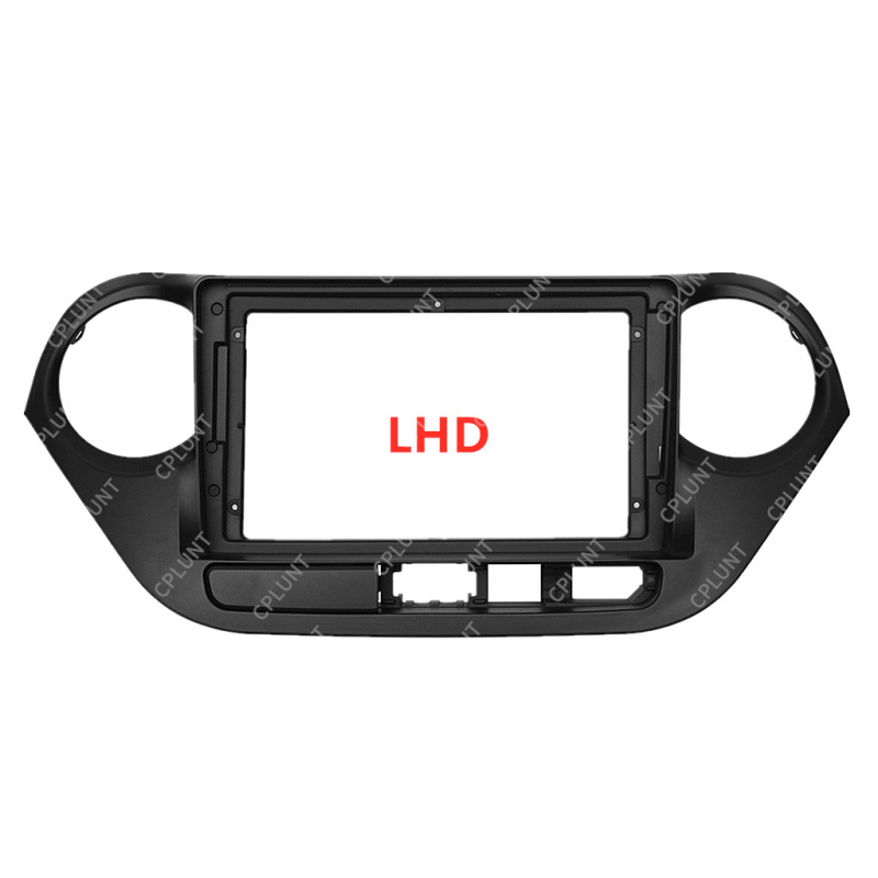 Hyundai i10 prednji okvir za navigacijski DVD (2013-2016) – ABS+PC, 1 kg
