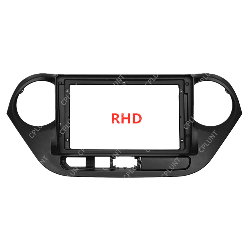 Hyundai i10 prednji okvir za navigacijski DVD (2013-2016) – ABS+PC, 1 kg