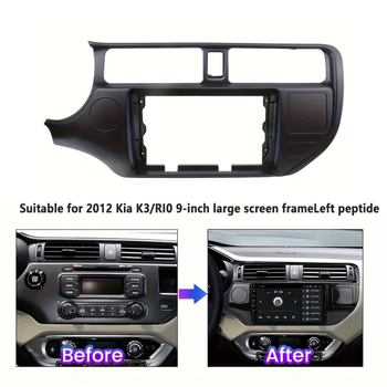 Android Face Frame Panel Kia K3 Rio – ABS i PC, 1 kg, kompatibilno s Kia K3 Rio 2011–2015