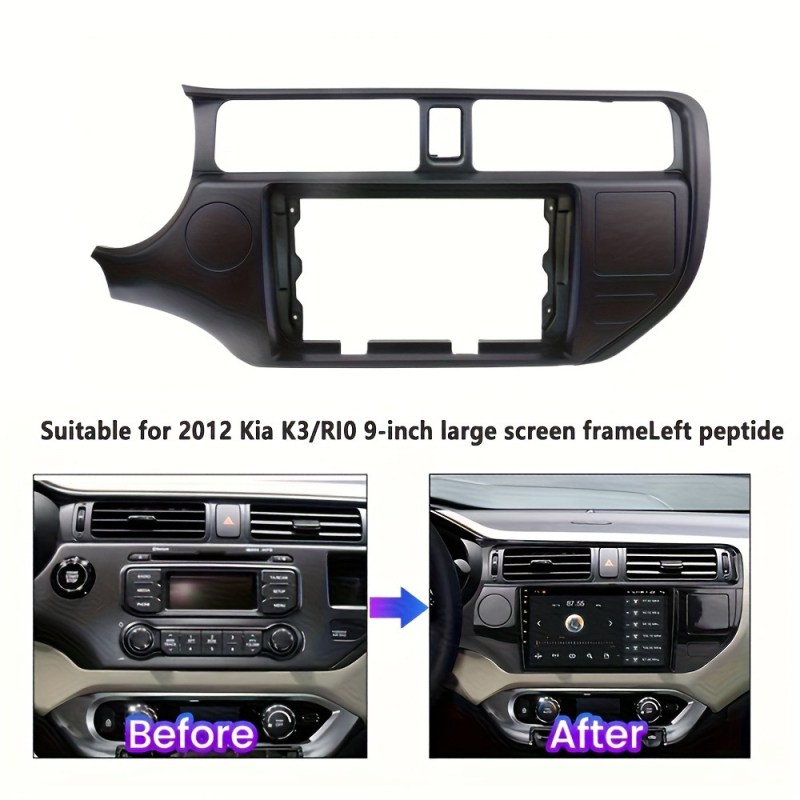 Android Face Frame Panel Kia K3 Rio – ABS i PC, 1 kg, kompatibilno s Kia K3 Rio 2011–2015