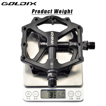 GOLDIX biciklističke pedale AL-99/AL-103, aluminijska legura, CNC obrada, zatvoreni ležajevi