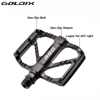 GOLDIX biciklističke pedale AL-99/AL-103, aluminijska legura, CNC obrada, zatvoreni ležajevi
