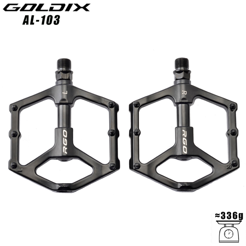 GOLDIX biciklističke pedale AL-99/AL-103, aluminijska legura, CNC obrada, zatvoreni ležajevi