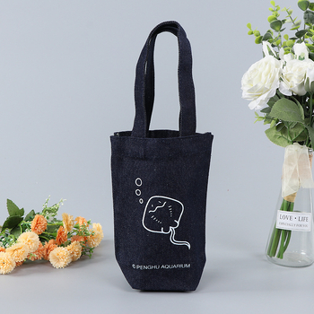 Дънкова торба за носене с персонализирано лого, печат чрез термичен трансфер, тегло 150 g