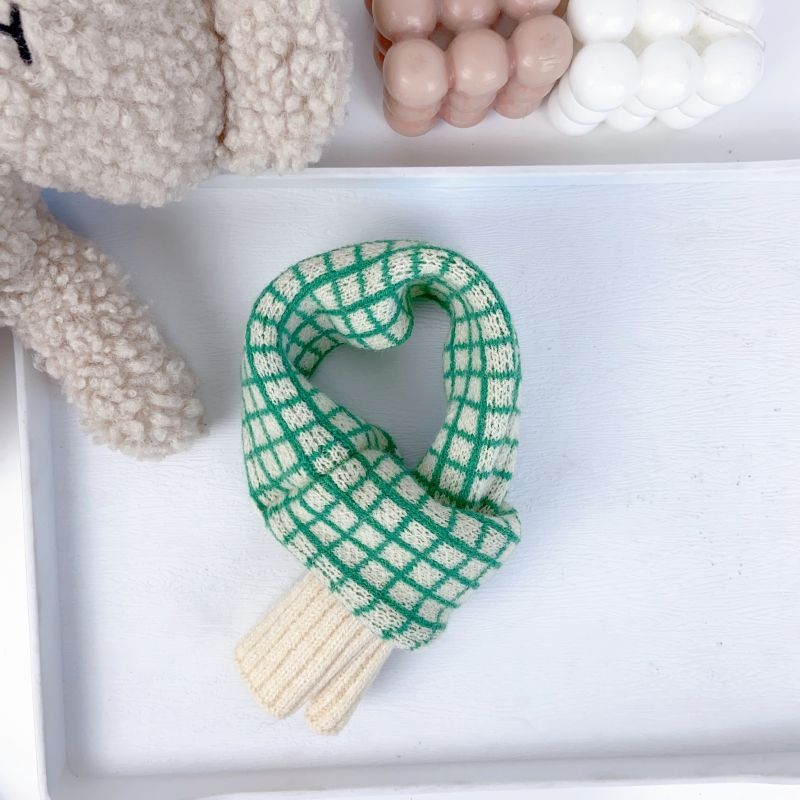 Șal de lână de iarnă, model în grilă, țesătură simplă, Jacquard