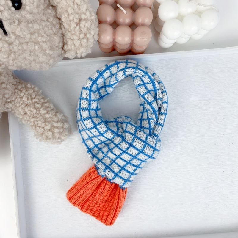 Șal de lână de iarnă, model în grilă, țesătură simplă, Jacquard