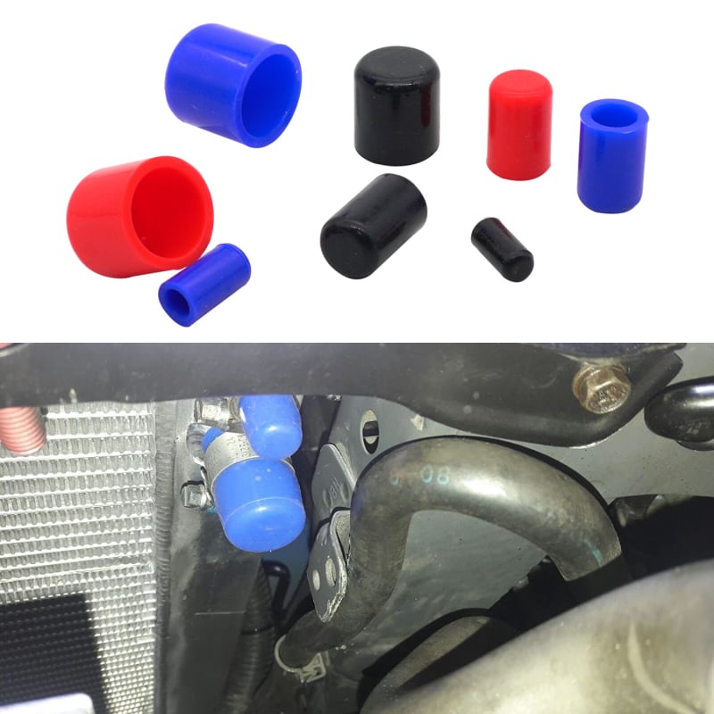 Silikonska kapa za automobilsku usisnu cijev, veličine 4–32 mm
