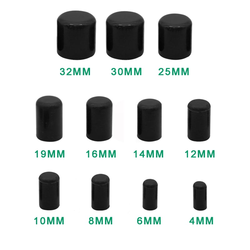 Silikonska kapa za automobilsku usisnu cijev, veličine 4–32 mm