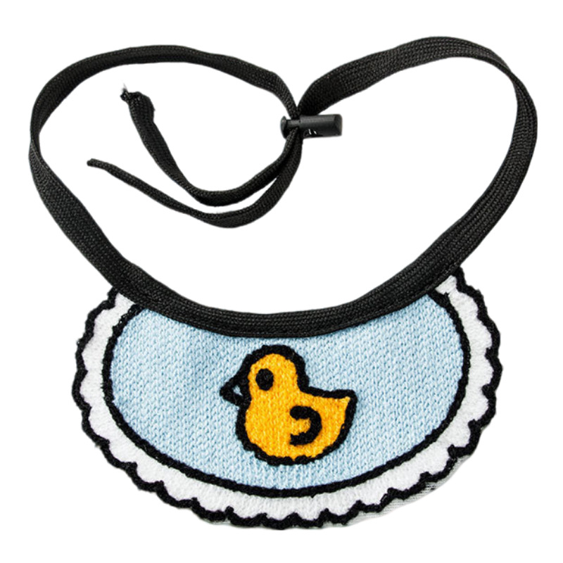 Drool bib Cartoon mintával, gyapjú anyag, INS stílus, Négy évszak
