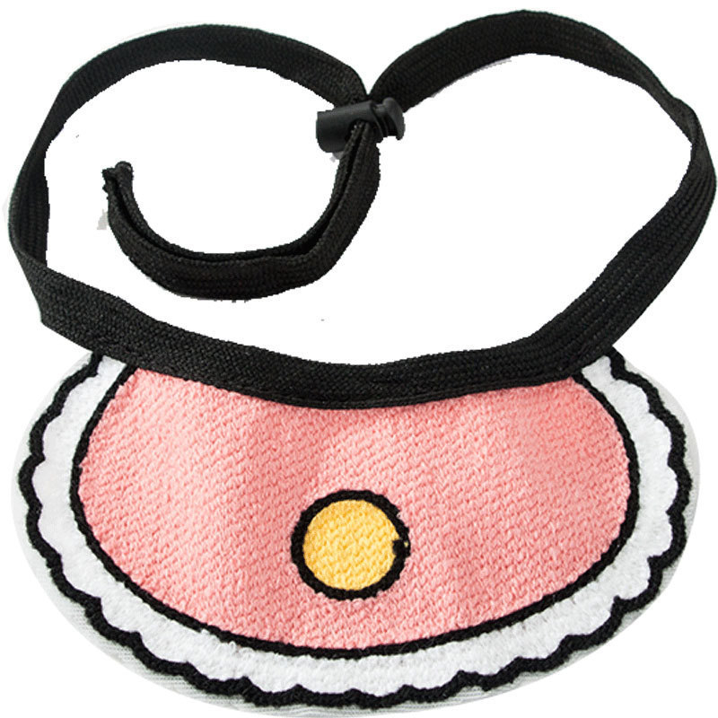 Drool bib Cartoon mintával, gyapjú anyag, INS stílus, Négy évszak