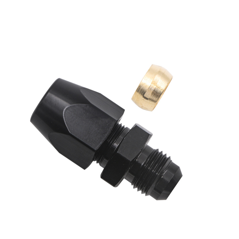 Spajanje za gorivo – AN6 necking joint, aluminijska legura, opća automobilska upotreba, prilagodljivo obrađivanje, privatna marka dostupna
