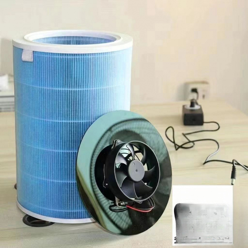 DIY antibakterijski pročistač zraka za unutarnji prostor, M2, s pet filtra za uklanjanje formaldehida, magle i pasivnog dima