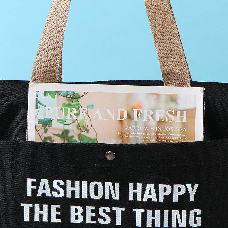 Платнена торба с персонализирано лого, еднорамна презрамка, голям капацитет; печат: термотрансфер, ситопечат, машинен печат