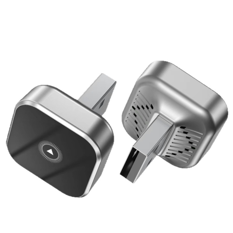 Bežični CarPlay adaptor za vozila — pretvara kabelski CarPlay u bežični, kompatibilan s Android Auto, univerzalna kompatibilnost, ABS+PC materijal, 41 g, 1 godina jamstva