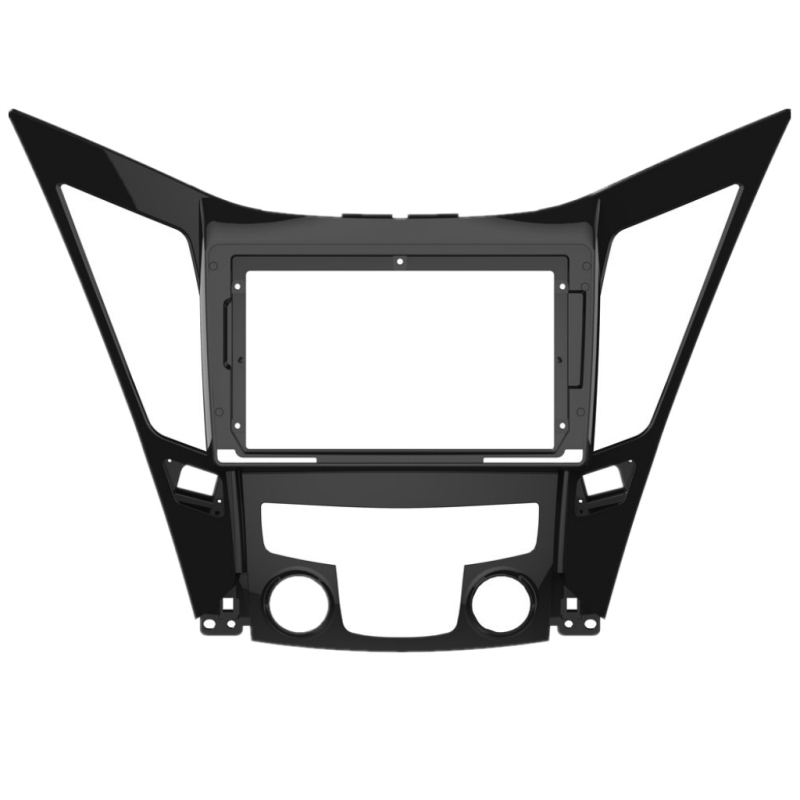 Okvir za navigacijski DVD u središnjoj konzoli za Hyundai Sonata 8, materijal ABS+PC, kompatibilno s modelima 2011-2014, težina 0,5 kg