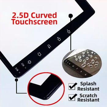 Android navigačný dotykový displej do auta GT911 – univerzálny externý displej pre DVD v aute, centrálna konzola