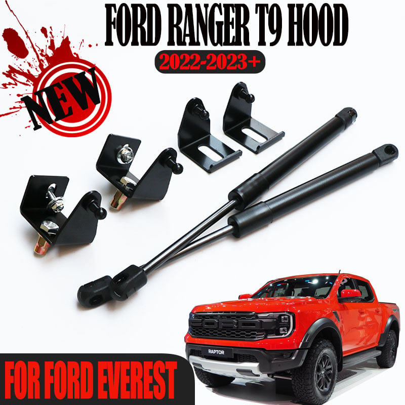 Ford Ranger hidraulična šipka za poklopac, duljina 350 mm, 45# karbonska čelika, kompatibilan s 2009-2023 Ranger, T9 (2023-2024) i Everest (2023-2024) – Marka Guheng