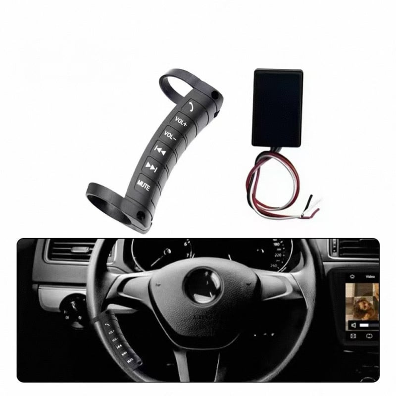 Univerzális kormánygombok vezérlője utólagos navigációhoz, ABS + szilikon, Modell: Megelőzés és Szabályozás 1