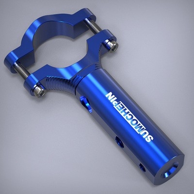 Višenamjenski produžni držač za nosač retrovizora motocikla i prečku upravljača, dodatak za reflektor, aluminijski spoj, model LTKZG, Speed motorcycle products