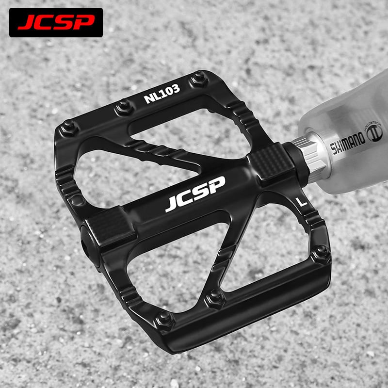 Jcsp NL103 pedale za bicikl – aluminijska legura, protuklizne, DU ležajevi, pogodne za bicikle, planinske, sklopive i cestovne bicikle