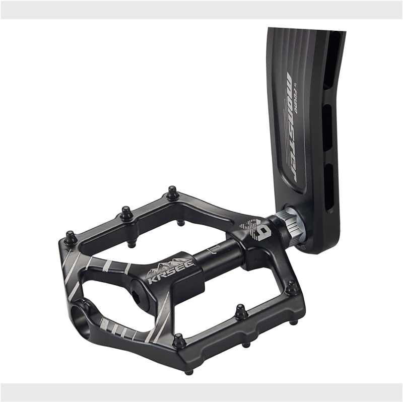 Peda za planinski bicikl K99 Foot – dvostruki DU zatvoreni ležajevi, tijelo od aluminijske legure, visoka čvrstoća, protuklizna površina, kompatibilan s planinskim, cestovnim i sklopnim biciklima