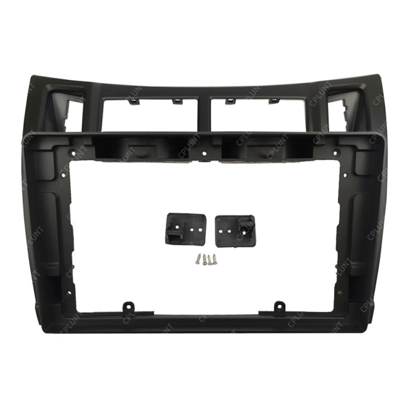 Android navigációs keret Toyota Yaris számára, 9 hüvelykes képernyő, ABS+PC anyag, 2005–2011 modelléhez, súly 1 kg