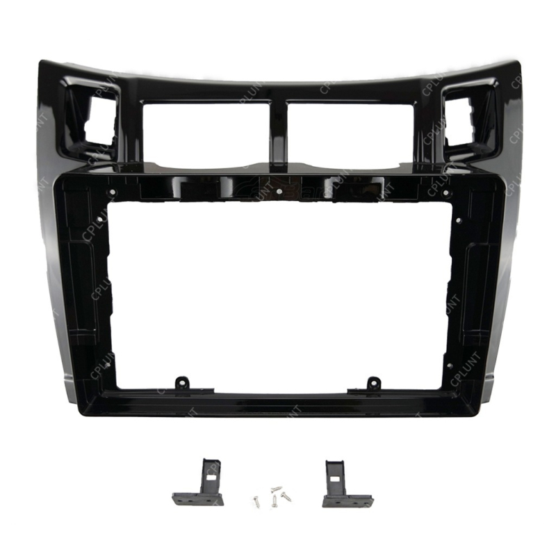 Android navigációs keret Toyota Yaris számára, 9 hüvelykes képernyő, ABS+PC anyag, 2005–2011 modelléhez, súly 1 kg