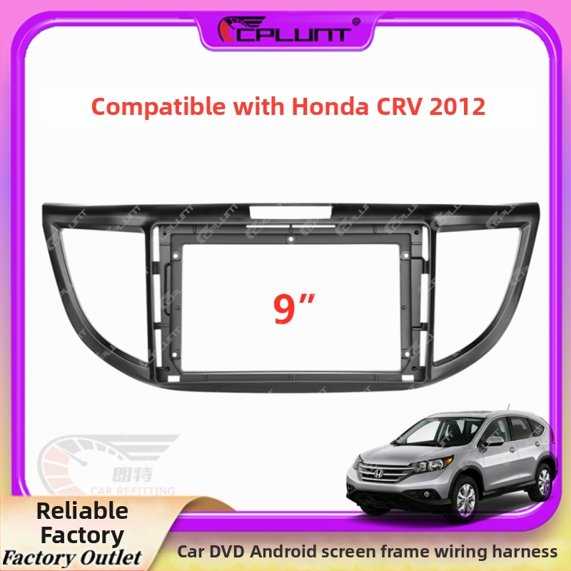 Android navigačný rám povrchovej dosky pre palubnú dosku Honda CR-V – ABS+PC, kompatibilný s CR-V (2011–2017), hmotnosť 2 kg