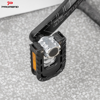 Promend PPD-F51 sklopni pedal za bicikl — tijelo od aluminijske legure, plastični okvir; kompatibilan sa sklopnim i gradskim biciklima.